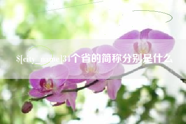 石河子34个省的简称分别是什么