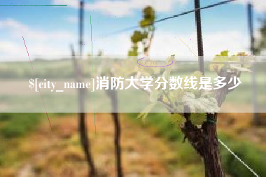 石河子消防大学分数线是多少