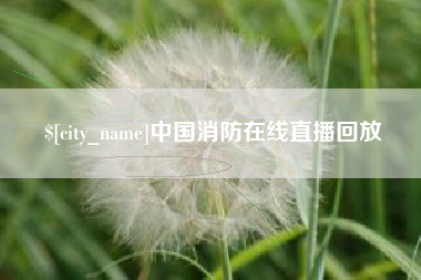 石河子中国消防在线直播回放