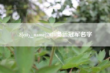 石河子2024奥运冠军名字