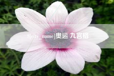 石河子奥运 九宫格