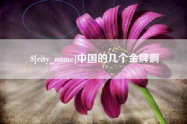 石河子中国的几个金牌啊