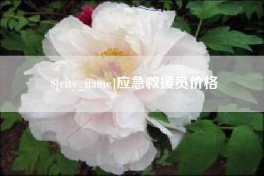 石河子应急救援员价格