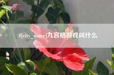石河子九宫格游戏叫什么