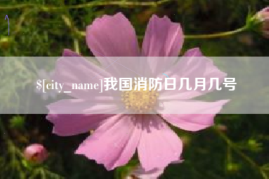 石河子我国消防日几月几号