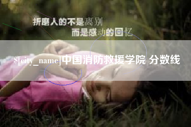 石河子中国消防救援学院 分数线