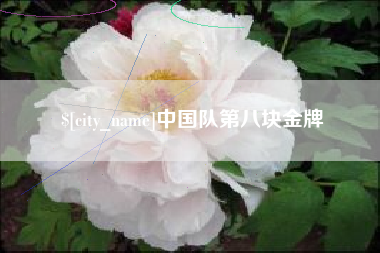 石河子中国队第八块金牌