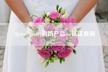 石河子消防产品ccc认证查询