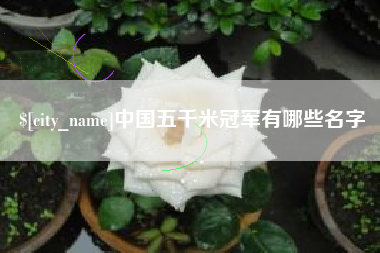 石河子中国五千米冠军有哪些名字